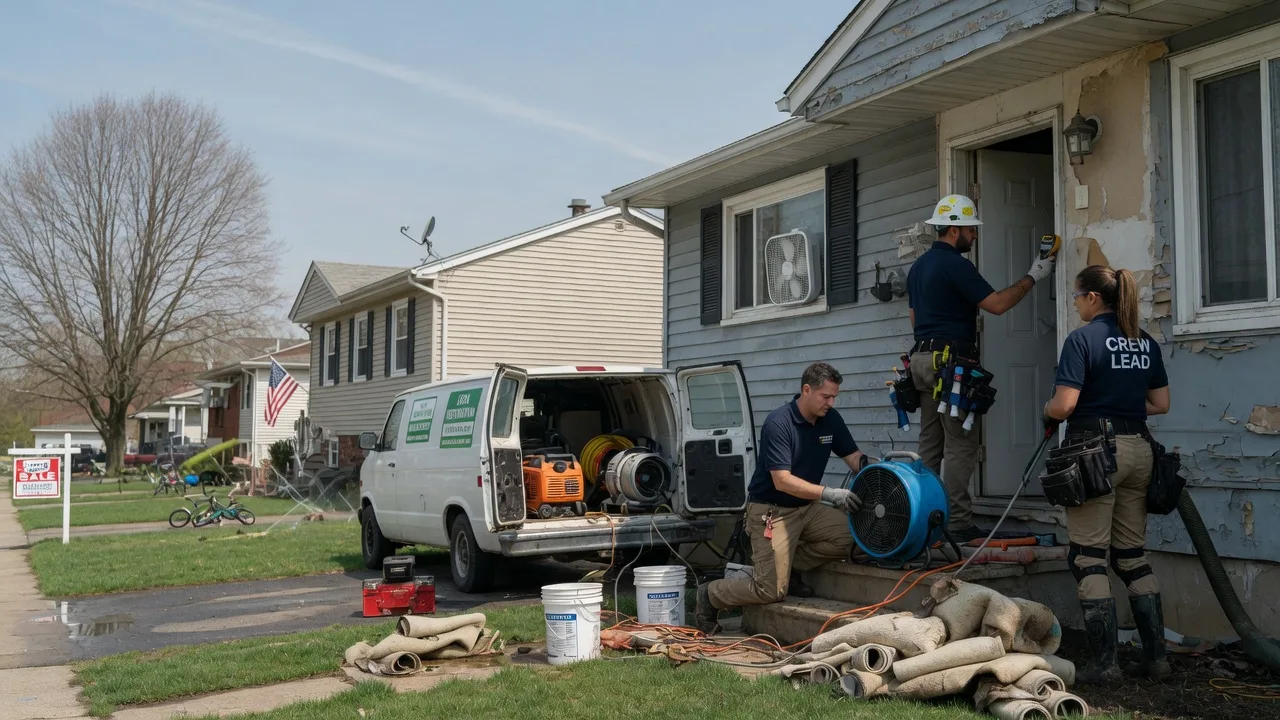 Flood Cleanup in Chippewa Lake, MI near me